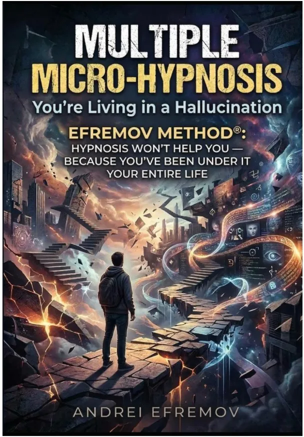 Book cover — Multiple Micro-Hypnosis: You're Living in a Hallucination by Andrei Efremov