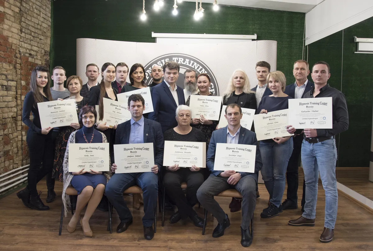 Graduates after completing the multi-month live Efremov Method training